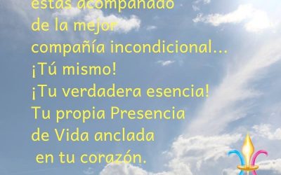 Cobíjate en ti! Tu propia esencia de vida anclada en tu corazón